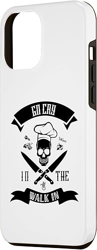 Miniatura 2 de iPhone 12 Pro Max - Funda de cocina para mujer, diseño divertido de Go Cry Walk Restaurant Chef