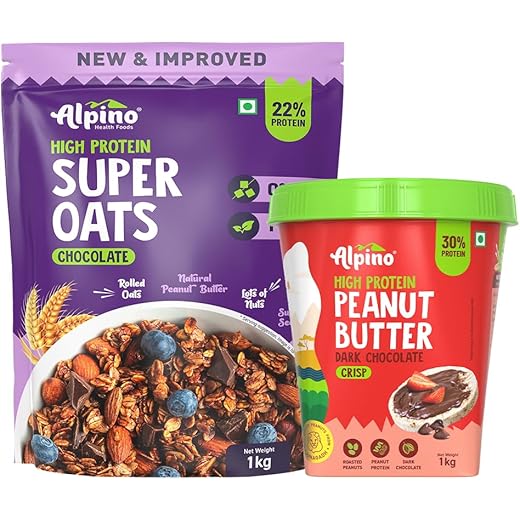 Alpino Pre Workout High Protein & Fiber Diet Super Combo Hig