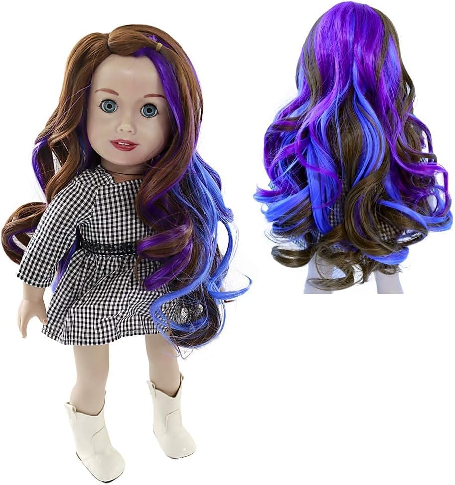 curly doll wigs