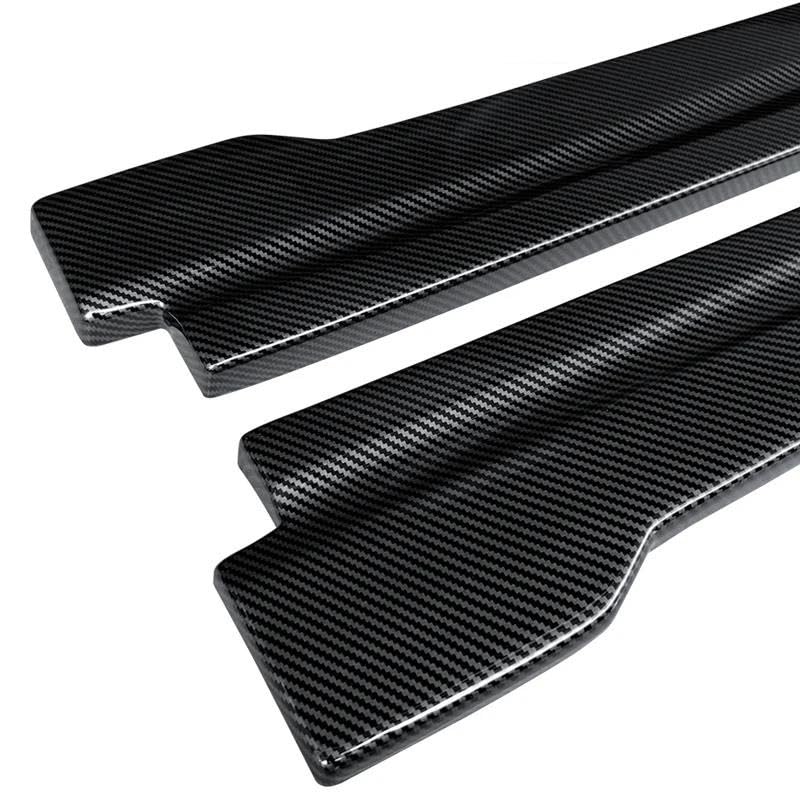 Faldones laterales ajustables para VW Scirocco protección aerodinámica de panel basculante 3