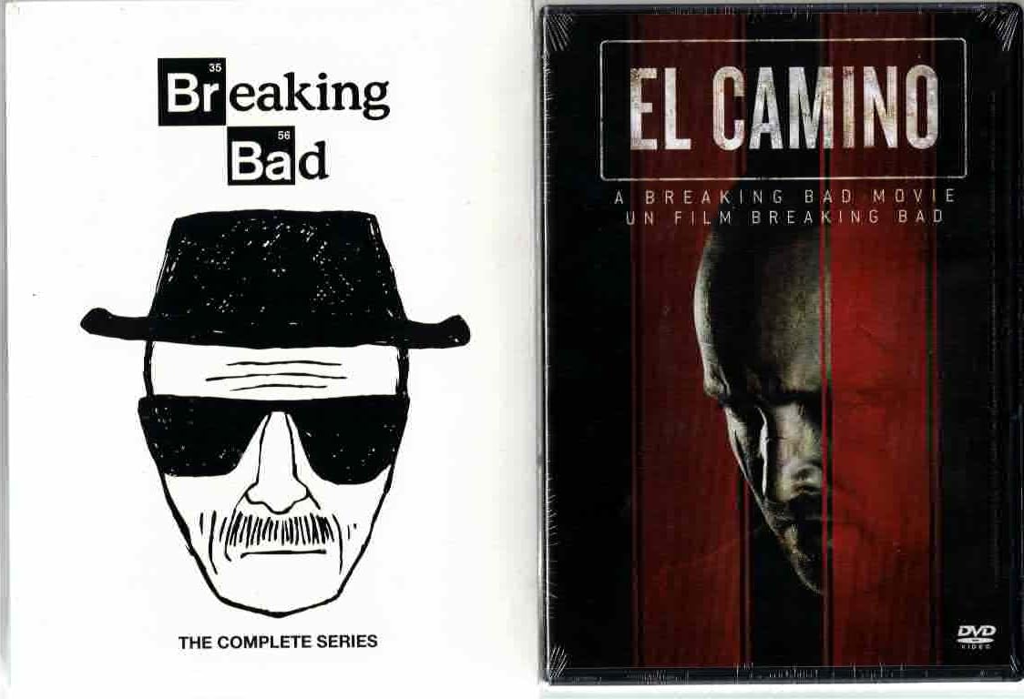 Breaking Bad: The Complete Series {DVD} & El Camino: A Breaking Bad Movie DVD Bundle