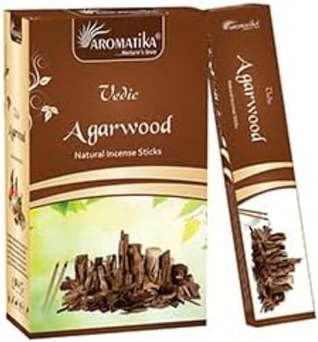 Miniatura 3 de ARO VATIKA Vedic Patchouli Natural Masala 144 varillas de incienso en paquete de 12  Enrollado a mano en la India  Lo mejor para oración,