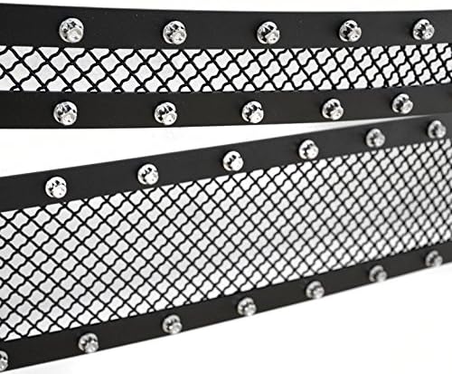 For Chevrolet Avalanche/Suburban/Tahoe Upper Rivet Stainless Mesh Grille Grill