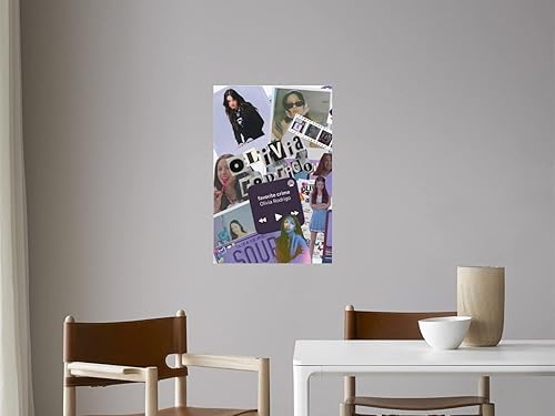 Miniatura 9 de YHFKSIW Olivia - Póster artístico, póster artístico e impresión artística de pared (12 x 18 pulgadas, 5)