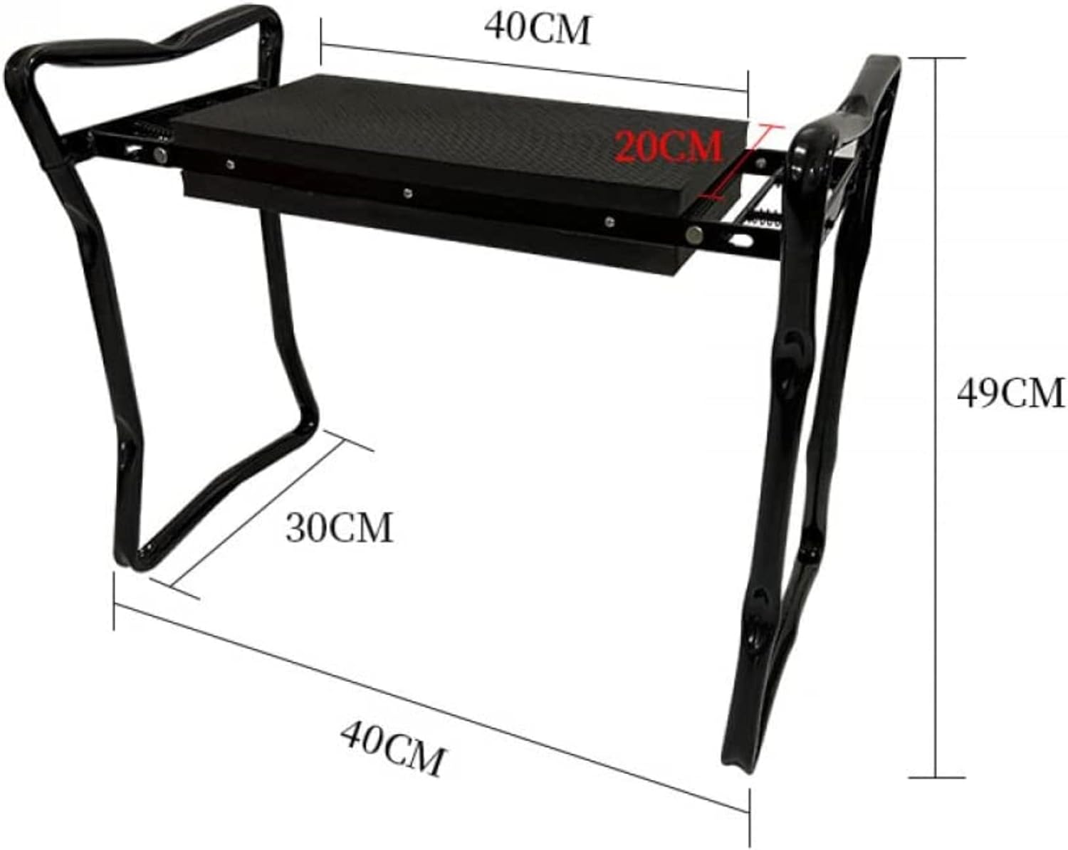 Garden Kneeling Stool Multi-Folding Garden Kneeling Chair Tool Portable Garden Kneeling Chair Cushion Gardening Tools