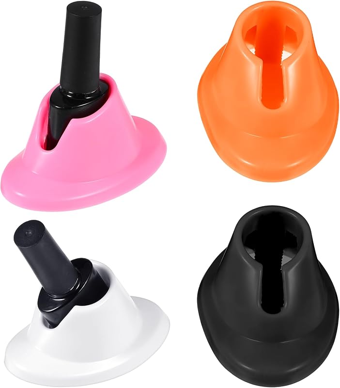 Suporte para Frascos de Esmalte Gjinxi em Silicone, 4 Unidades