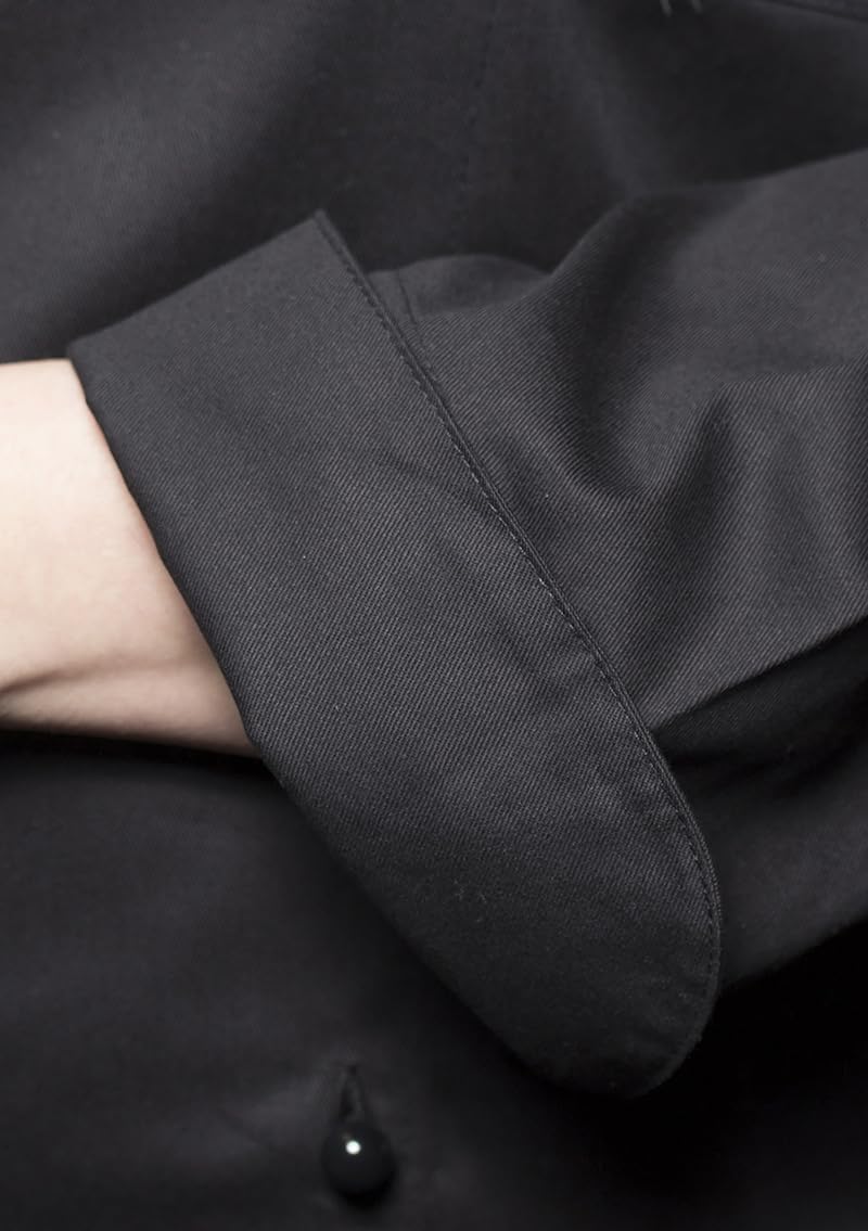 Karlowsky Chaqueta de cocinero básica 100% algodón para mujer y hombre unisex