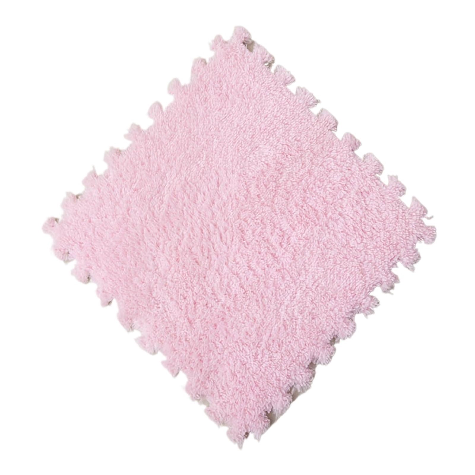 30 pezzi morbido peluche tappeto tappetino da gioco ad incastro puzzle esercizio piastrelle pavimento decorazione * 1 cm Per Casa