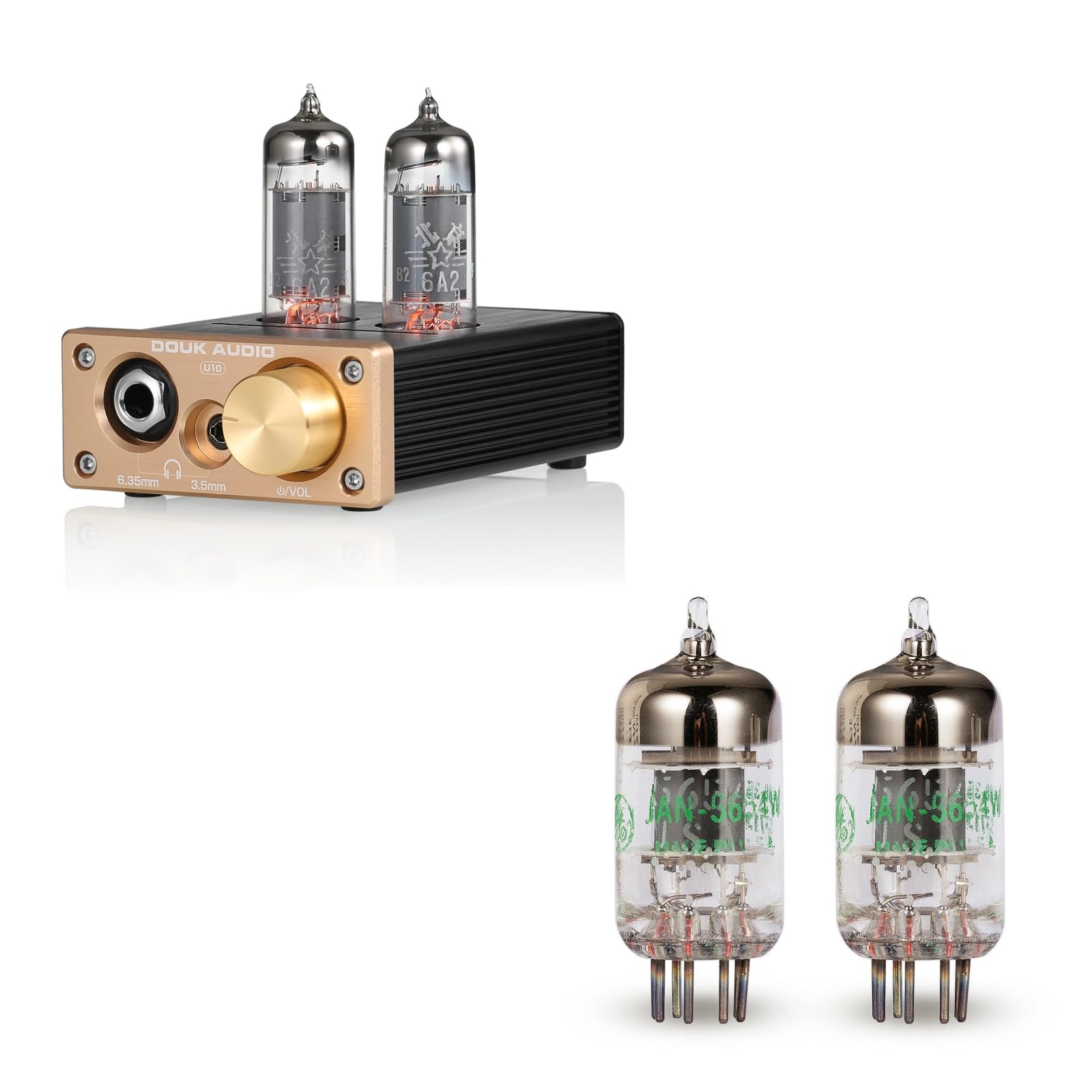 Amazon.com: Douk Audio U10 Tube Headphone Amplifier with GE JAN