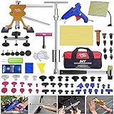 Ampiamente usato: questo set per riparazione ammaccature con linguette da 44 pezzi, diverse forme e dimensioni di linguette per diverse ammaccature, effetto perfetto e alta efficienza da riparare. Gli strumenti per la rimozione delle ammaccature senza vernice sono ideali per la lavorazione della lamiera di veicoli, frigoriferi, corpi di motociclette, lavatrici ecc. Ammaccatura, sparisci!