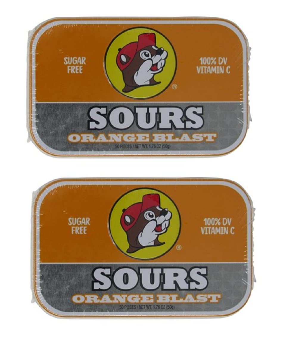 Buc-ee's Sugar Free Orange Blast Sours Flavored New Zealand | Ubuy