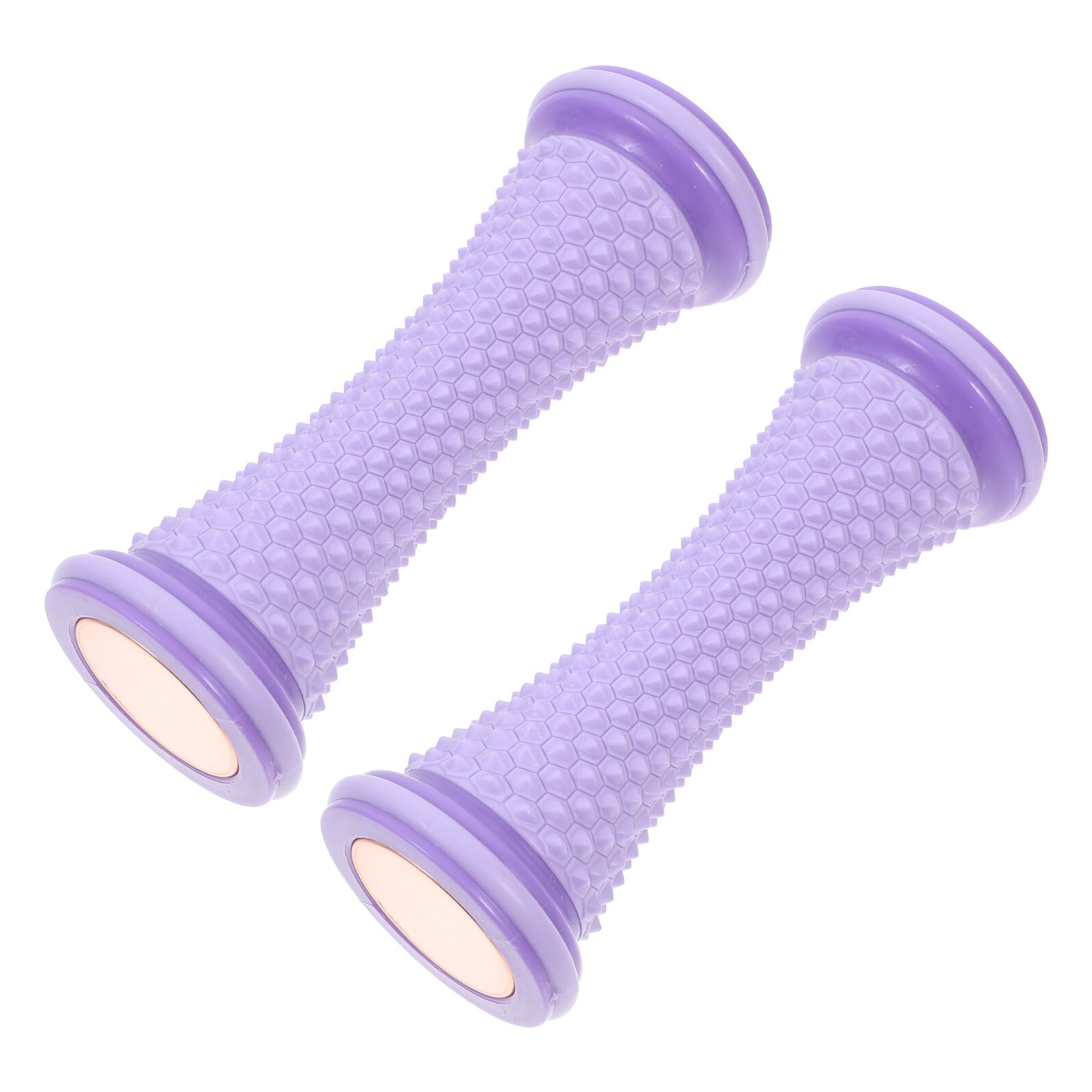 COLLBATH 2 Stück-pack Tragbares Manuelles Fußmassagegerät aus Tpr und Pvc Fußrollenmassagegerät zur Durchblutungsförderung für Fuß und Fersenschmerzen