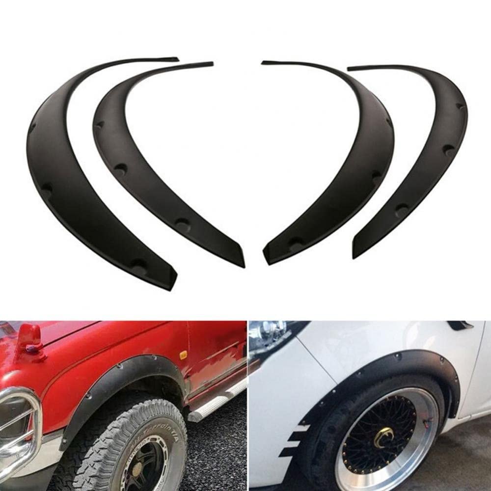 Paraspruzzi 4 Pz/set Universal Car Mud Flap Mud Flap Paraspruzzi Paraspruzzi Parafanghi Auto Flessibile Fender Flare Passaruota Protector Parafango