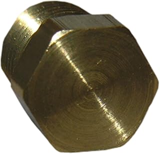 LASCO 17-9163 1/8-Inch Pipe Thread Brass Hex Plug