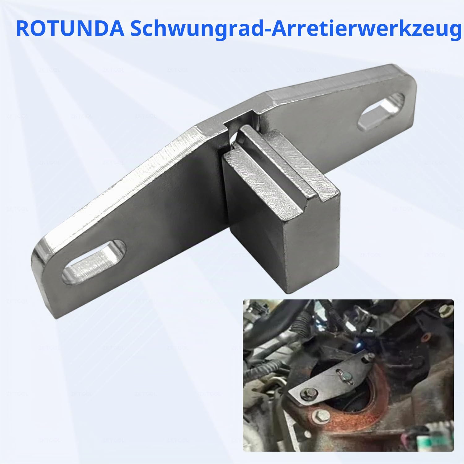 ZKTOOL Motorriemen-Zeitsteuerungswerkzeug, Kompatibel mit Ford 1,0 SCTI ECOBOOST 3-Zylinder-Benzinmotor, Werkzeug für die Einstellung des Zahnriemens, 303-1605/1 und 303-1605/2