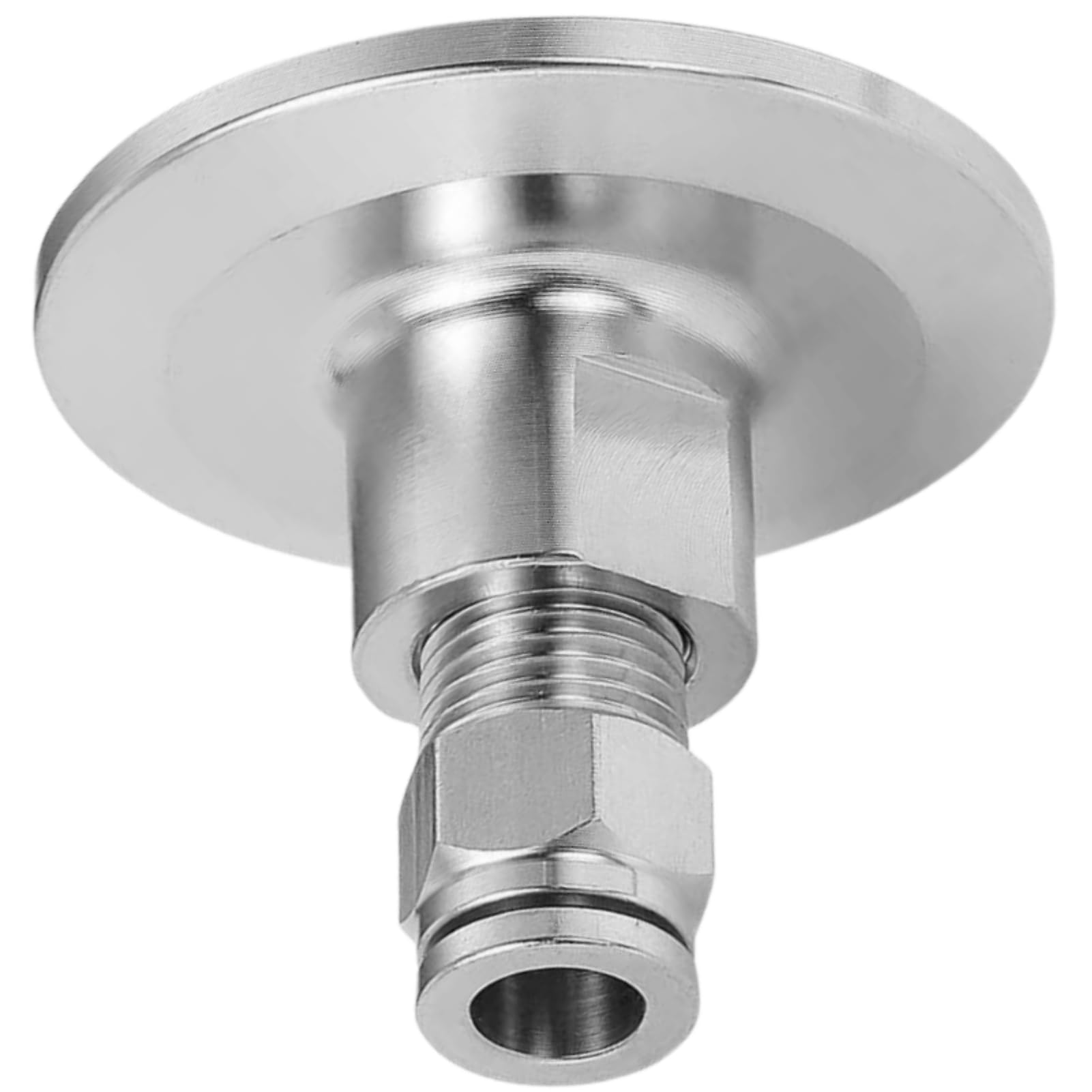 Abrazadera triple de acero inoxidable 304 a conector rápido de vacío KF25 de 14mm, 1 unidad(KF16-12mm)