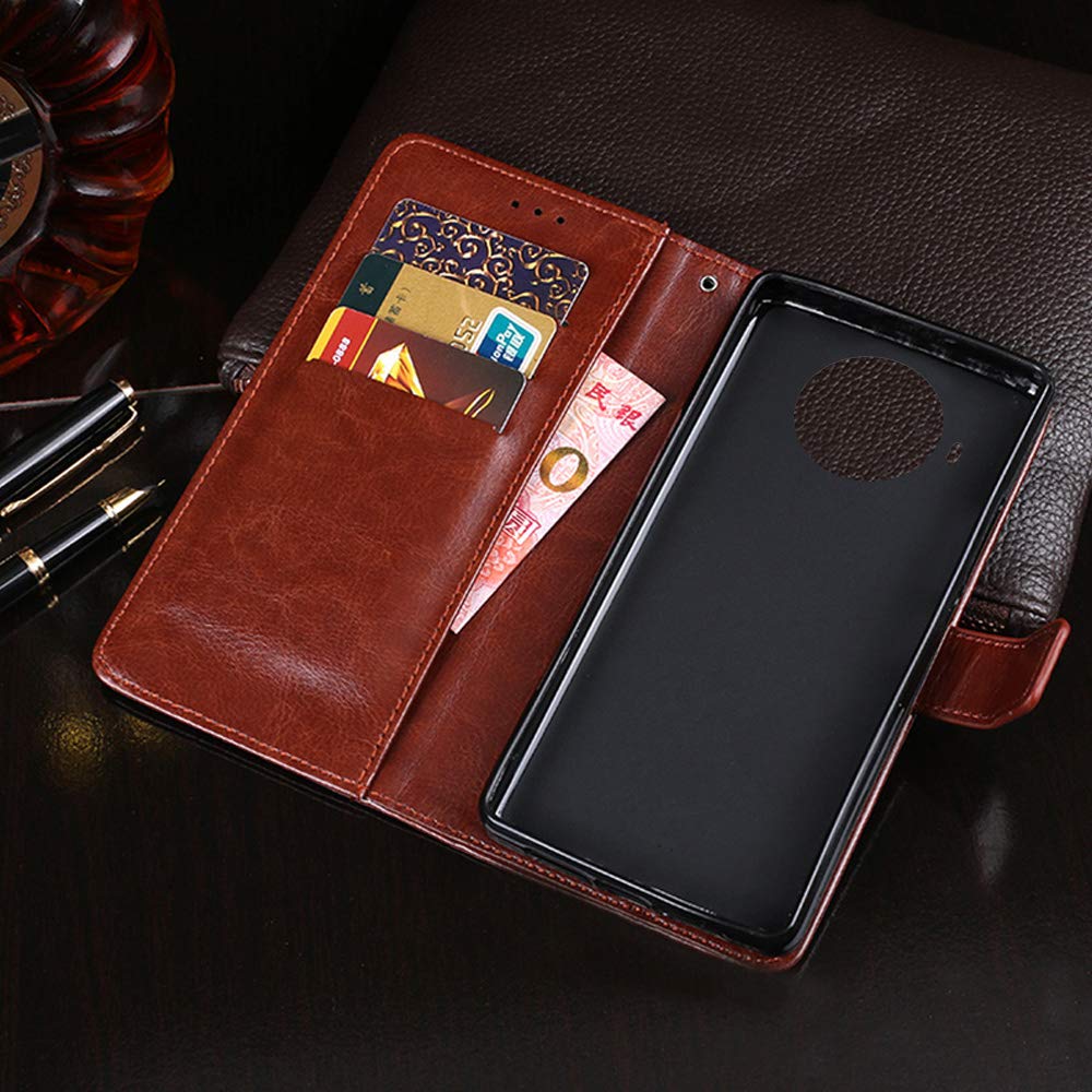 SHIEID Custodia A Portafoglio Con Magnetica Per Doogee S96 GT - Pelle PU Con Supporto E Slot Carte - Nero