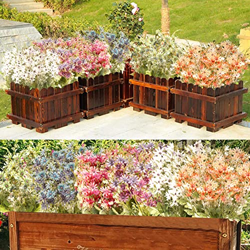 Nankers Daisies Flowers Artificial Wildflowers 6 Bundles Fake Silk Daisy Greenery For Spring Summer Home Decoration #TOP6