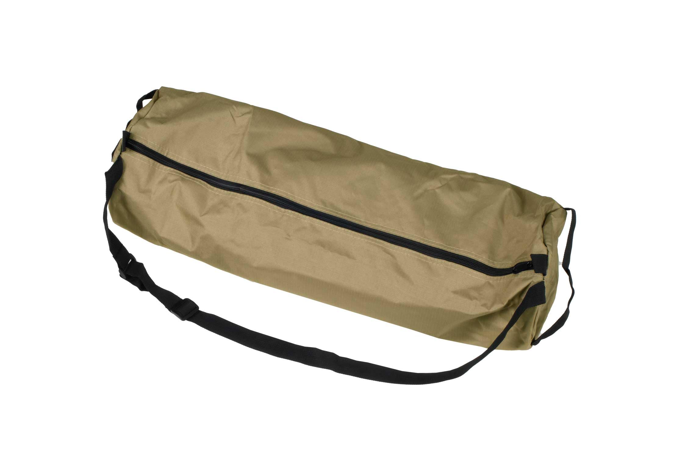 XL Feldbett, bis 150 kg belastbar, Aluminiumgestell, mit Transporttasche, stabil & leicht, für Camping, Gäste & Outdoor, Khaki