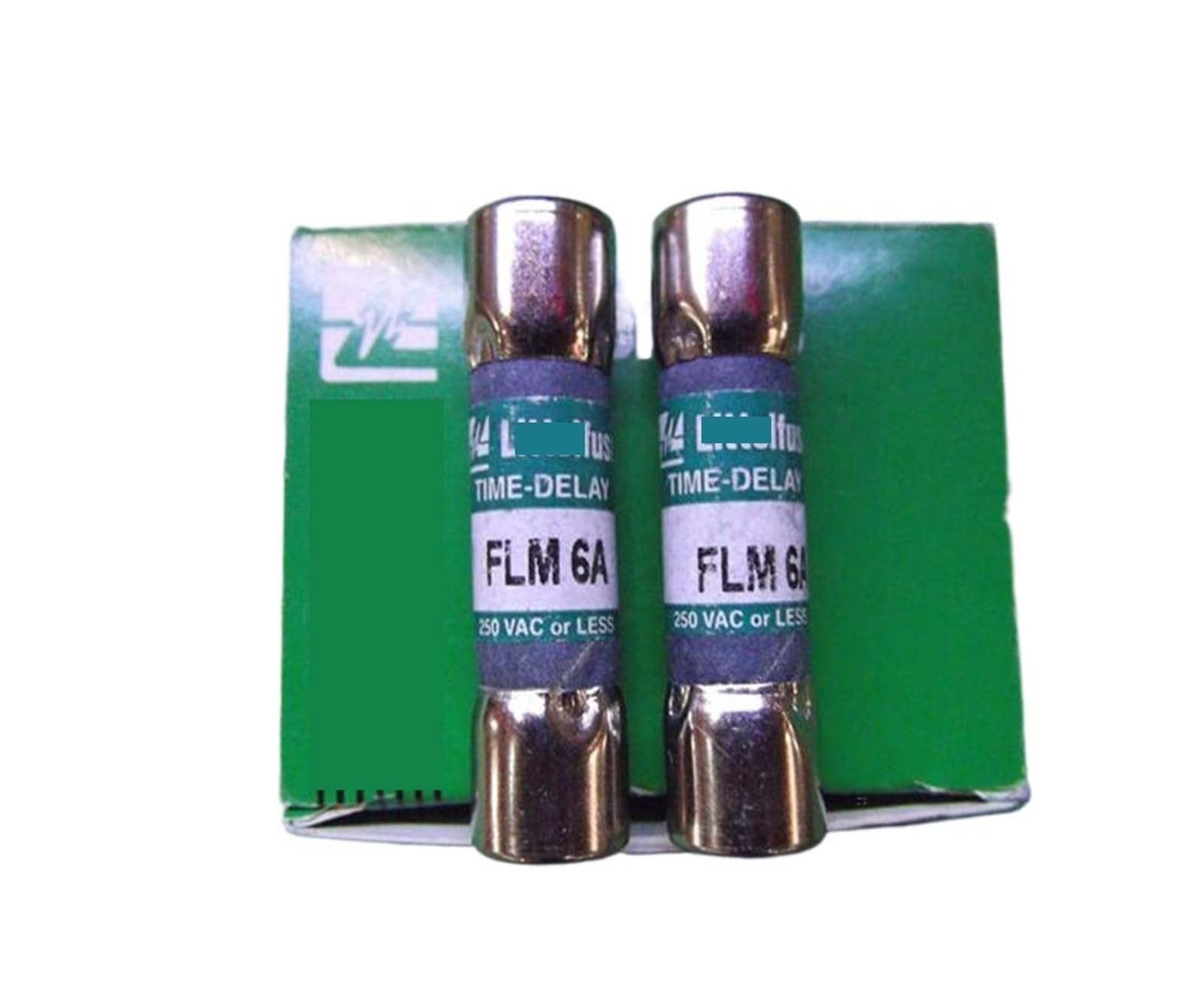 CXFCIHFT 1pcs FLM 6A 10X38 Time delay fuse 6A 250V