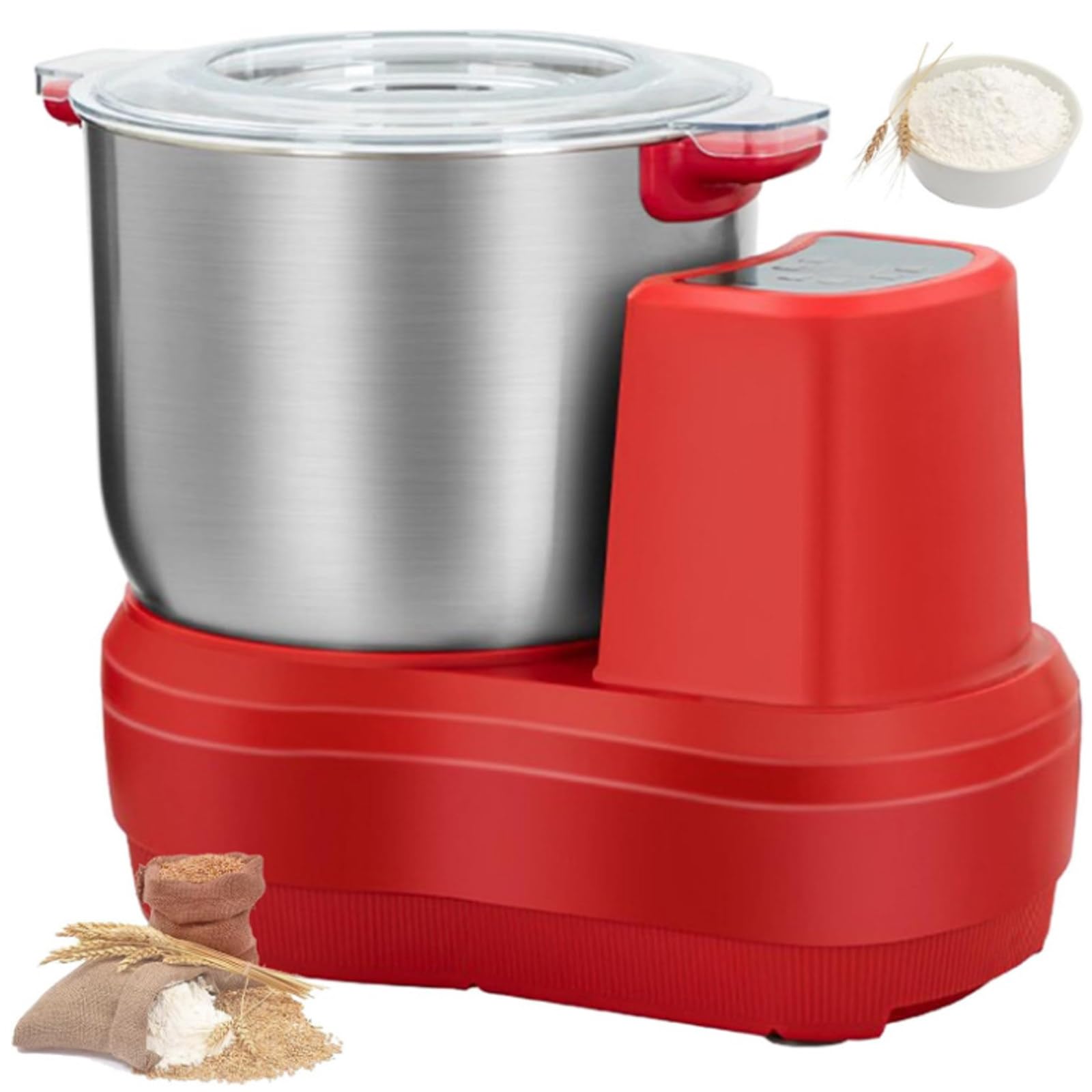 YXYLJOZ 12l Dough Maker With Ferment Function, Electric Dough Kneader With Fermentation, Powerful Flour Kneading Machine Perfect For Home & Commercial Use