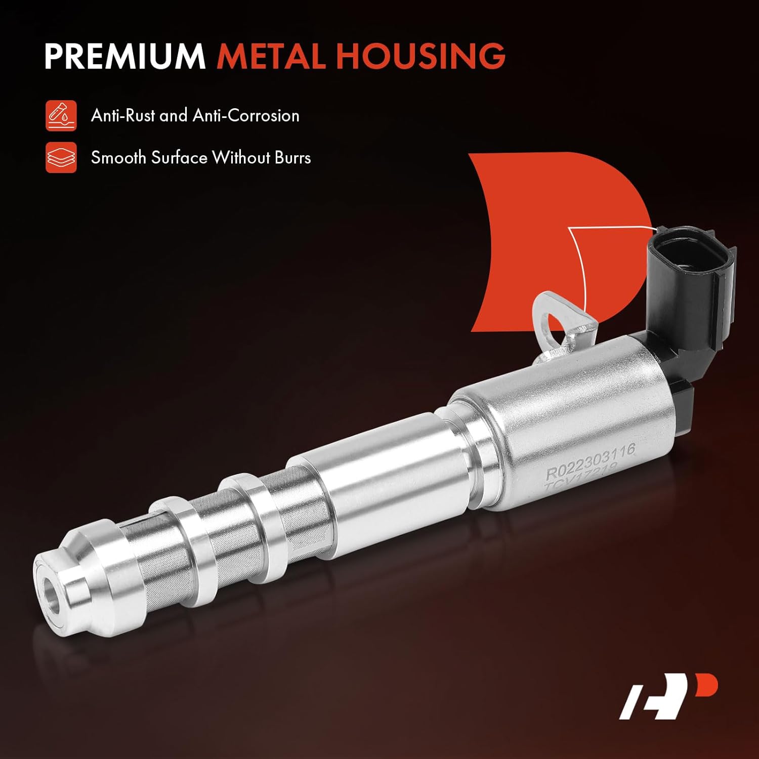 A-Premium 4-PC Engine Variable Valve Timing (VVT) Solenoid Compatible with Chevrolet Equinox Malibu Traverse Impala & GMC Terrain Acadia & Buick & Cadillac & Pontiac & Saab, Replace# 12586722