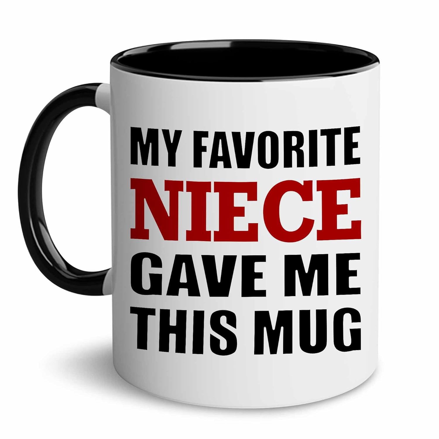 BSQUIELE Gift For Uncle Aunt - My Favorite Niece Gave Me This Mug - Birthday Gift For Aunts