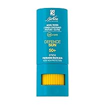 Bionike Defence Sun – Stick Solare SPF 50+ con Burro di Karitè, Uso Localizzato per la Protezione di Zone Sensibili (labbra, naso, orecchie), Nei, Cicatrici, Tatuaggi, Rafforza e Ripara la Pelle, 9 ml