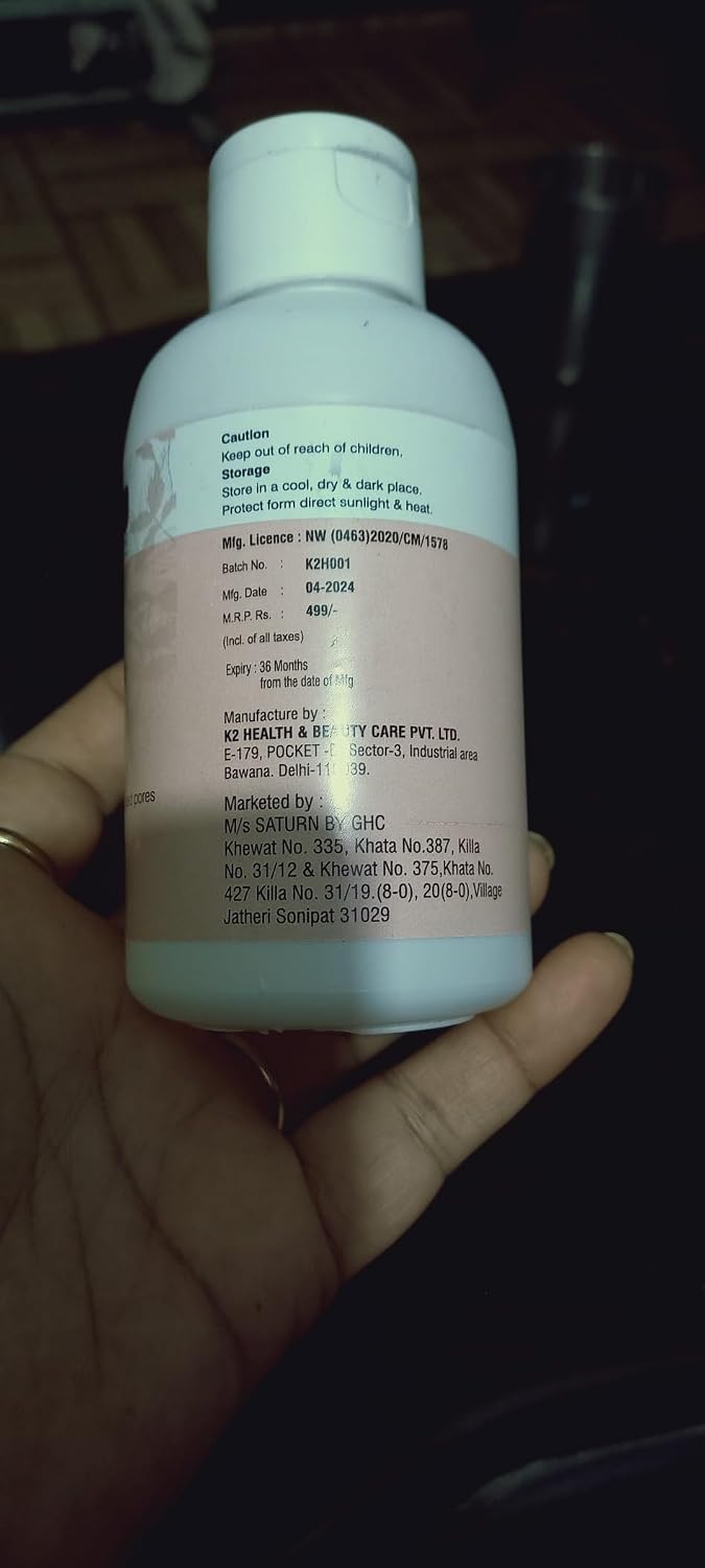 Mars Saturn by GHC Face Toner with 2% Green Tea, 2.5% Niacinamide & Hyaluronic Acid for Pore Tightening & Anti-Aging, Suitable for Acne Prone Skin, 150 Ml (Pack of 1)