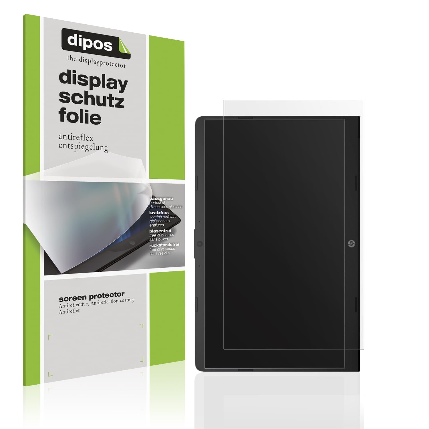 dipos 2x Film protection écran mat pour HP 15s-eq282nd 15,6 Zoll