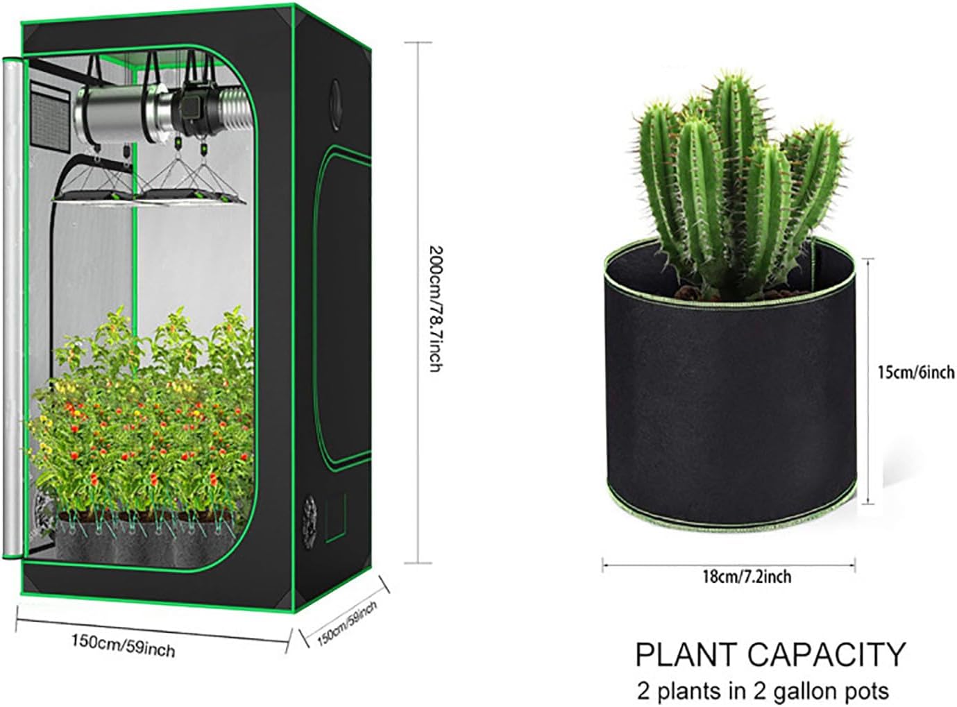 Mars Hydro】240×240×200⭐️植物育成用グロウ水耕栽培テント Mars Hydro】240×240×200⭐️植物育成用グロウ水耕栽培テント