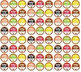 Coffee Lab - Unique Flavored Coffee Variety Sampler Pack for Keurig K-Cup Brewer 72 Count