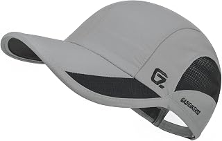 GADIEMKENSD Quick Dry Running Hat - UPF 50+ Breathable Mesh Baseball Cap, Cooling Sun Protection for Runners & Hikers