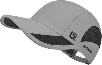 GADIEMKENSD Quick Dry Run Hat - Breathable Mesh, Sun Protection, Adjustable Fit