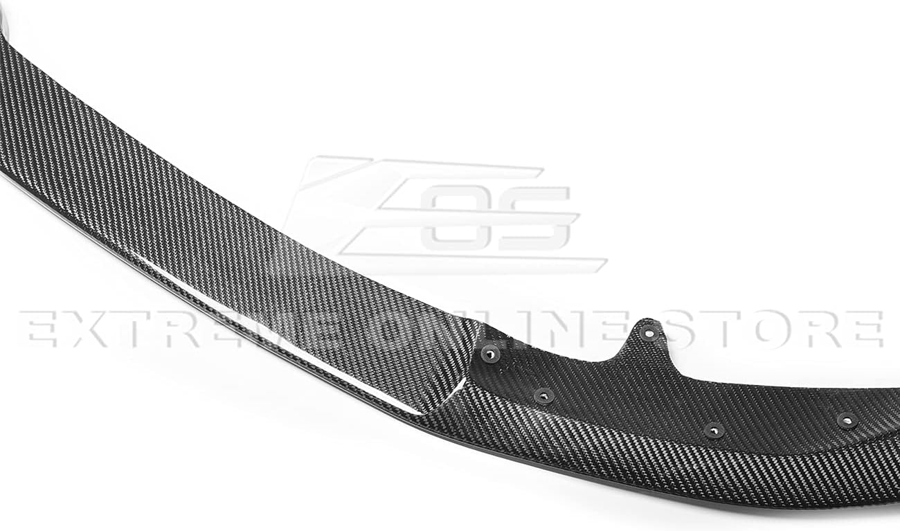 Replacement For 2015-2020 BMW F80 M3 F82 F83 M4 | M-Performance Carbon Fiber Front Bumper Lower Lip Splitter