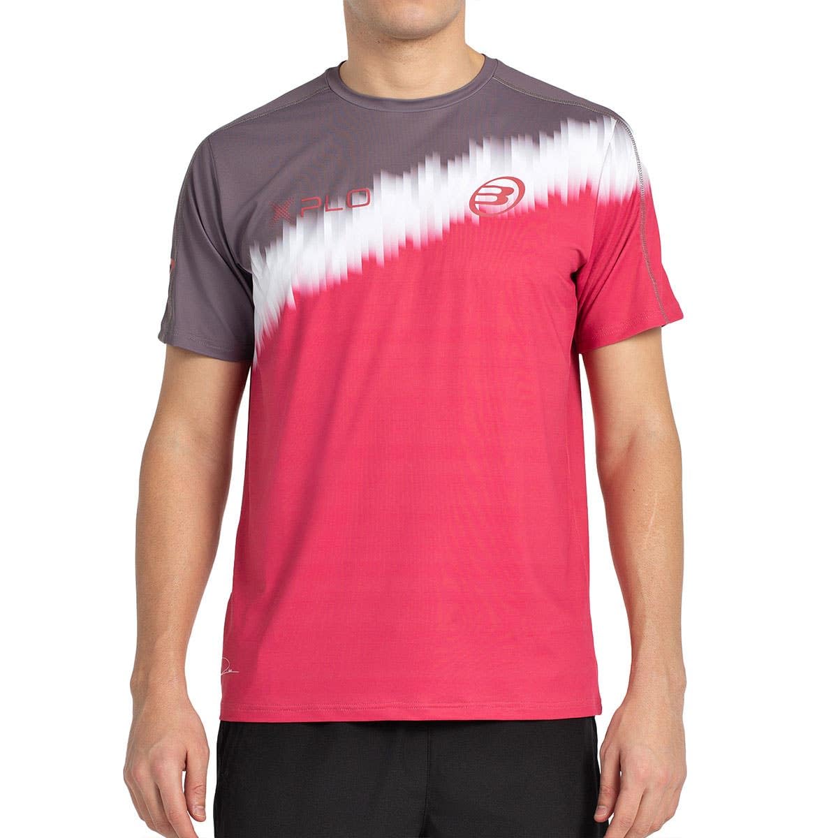 Bullpadel Dinenno 25i Short Sleeve T-Shirt 2XL Pink