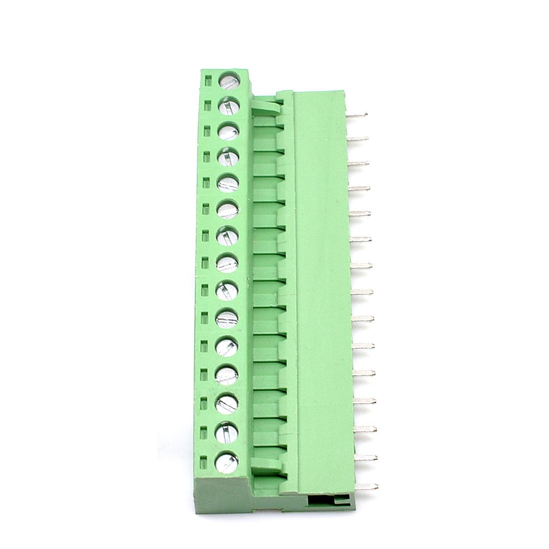 Connettori PCB 5pz - Morsetti A Vite 12 Pin, Passo 5.08mm, Verde - Foto 2