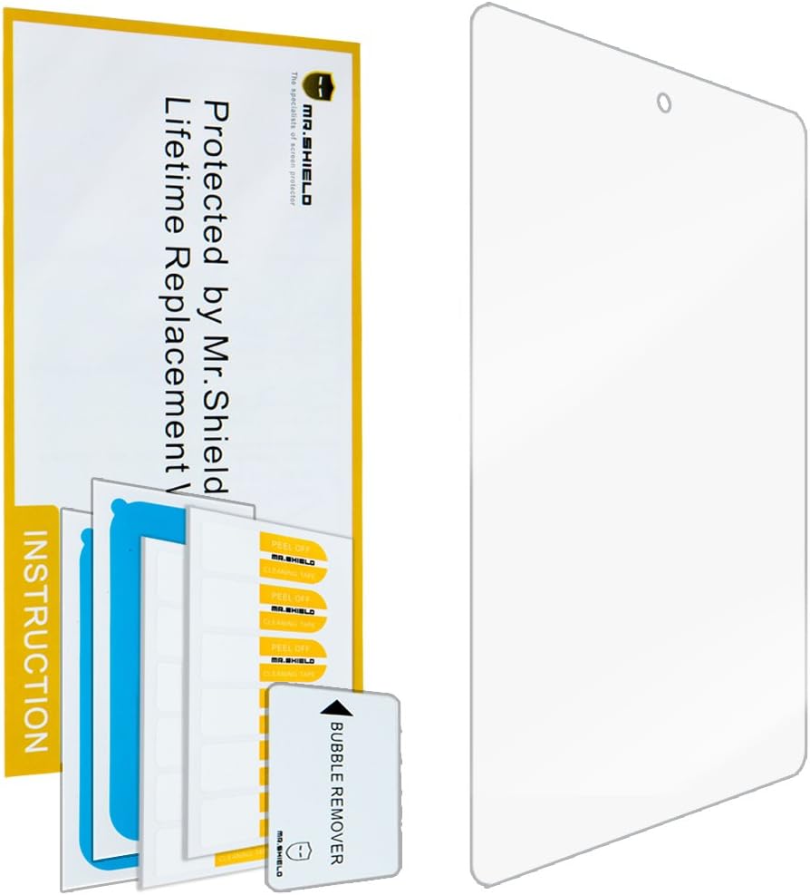 [5-PACK]-Mr.Shield Designed For Amazon New - Fire Tablet 7" 7 Inch (5th Generation - 2015 Release) Premium Clear Screen Protector with Lifetime Replacement