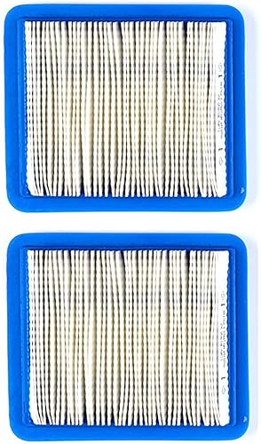 Miniatura 2 de 491588S - Paquete de 2 filtros para Toro Briggs y Stratton 20332 20334 20330 Walk Behind Lawn Mower / Tractor Air Filter 271933 491435 491435s