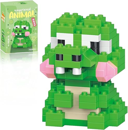 Miniatura 9 de Bloques apilables de Navidad compatibles con Lego, juego de microbloques de construcción 4 en 1, caja de regalo de Año Nuevo, regalos de cumpleaños