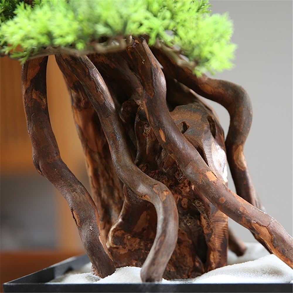 Symulowane rośliny doniczkowe Chińskie ozdoby powitalne sosnowe wejście kredens dekoracje biuro krajobraz salon wigwam bonsai Dekoracje wnętrz