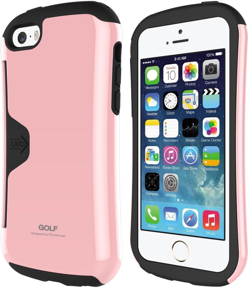 Phonefoam Golf Series Shockproof Bumper Case for Apple Iphone 6 / 6s (Pink)