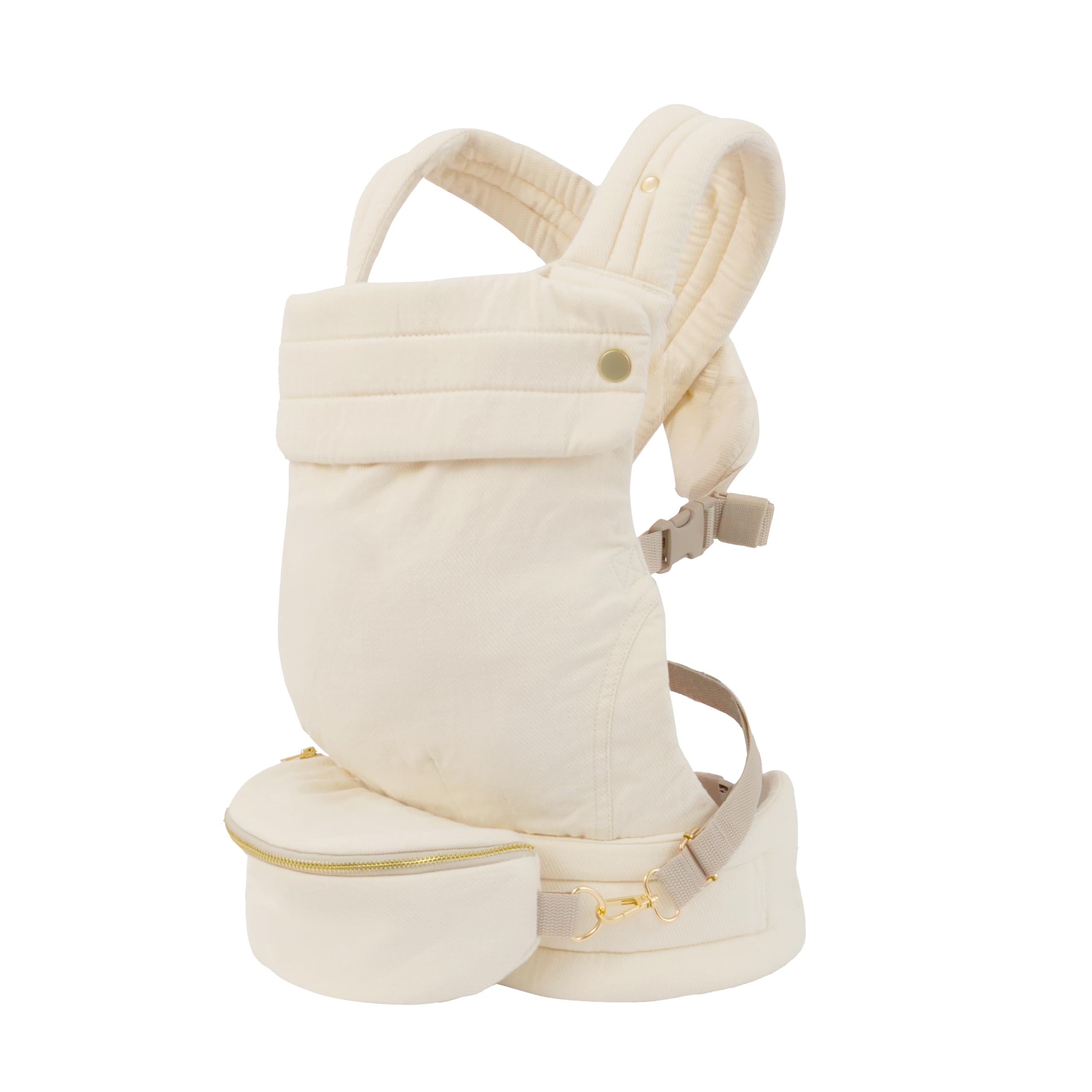 Ergonomic Baby Carrier for Newborns to Toddlers (7-35 lbs) with Adjustable Straps and Belt Bag – Comfortable, Versatile, and Stylish Babywearing Sol