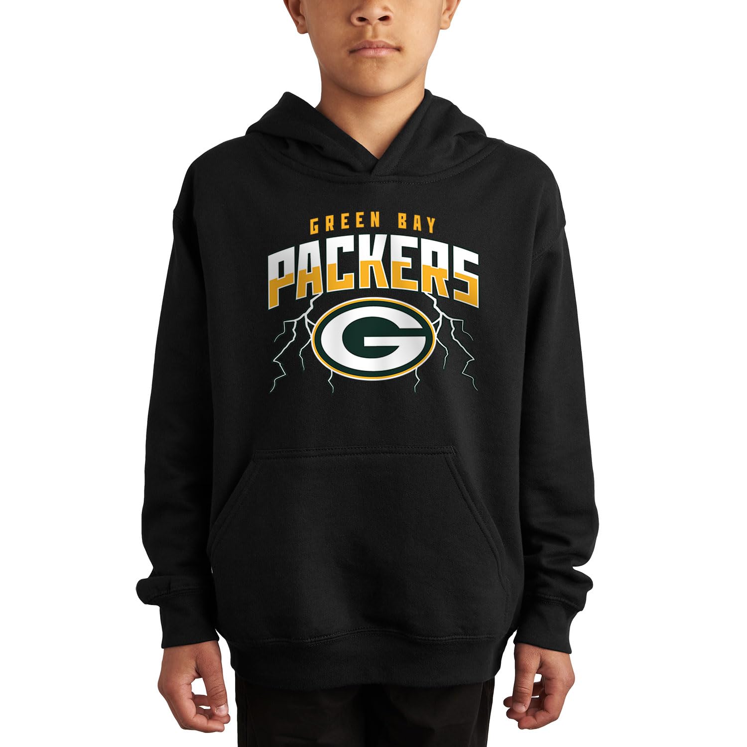 Junk Food Boys' Standard x NFL-Lightning-Officially Licensed Kid's Fleece Hoodie Girls