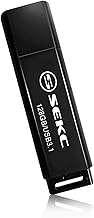 【Amazon.co.jp 限定】SEKC USBメモリ 128GB USB 3.1対応(Type-A Gen 1) ブラック キャップ式 最大読出速度130MB/s SDA20128G