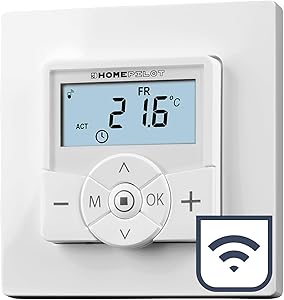HOMEPILOT – Thermostat premium smart | Komfortable Smart Home Einzelraumregelung für Heizkörper & Fußbodenheizungen. Mit H…