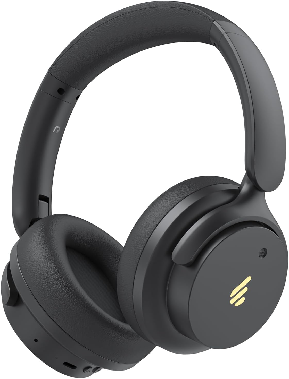 Edifier H9 Hybrid Active Noise Cancelling Headphones Bluetooth 5.4, Over Ear Headphones Wireless with 75H Playtime, Hi-Res Audio, Spatial Audio, Multipoint Connection, Clear Calls, Foldable – Black