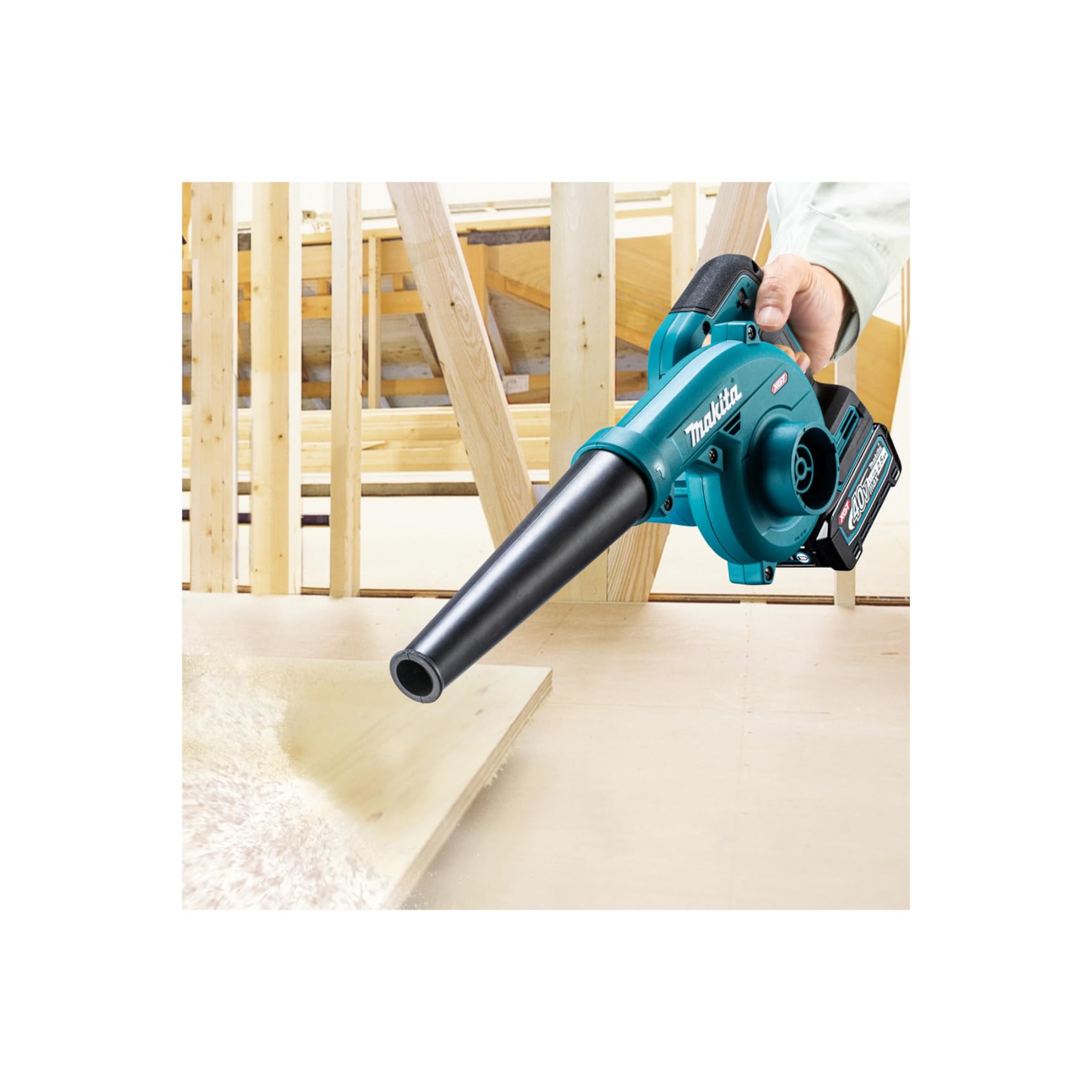 Makita UB002GZ01 Souffleur Li-ION XGT 40 V Max, Piles et Chargeur Non Inclus | Outil seul, batterie 40 V max XGT requise, non compatible avec les batteries 18 V LXT, batterie et chargeur vendus séparément