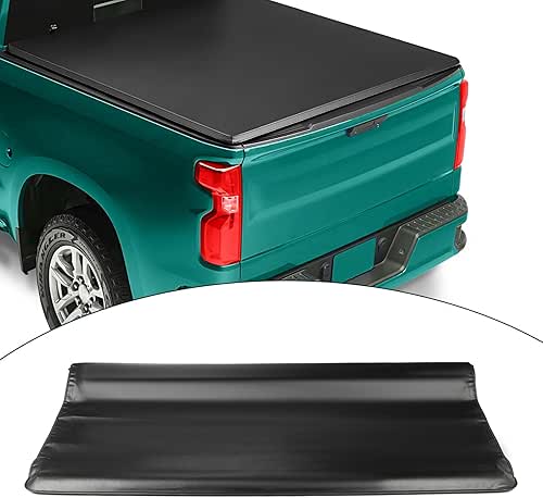 SCITOO Soft Roll Up Truck Bed Tonneau Cover Compatible for