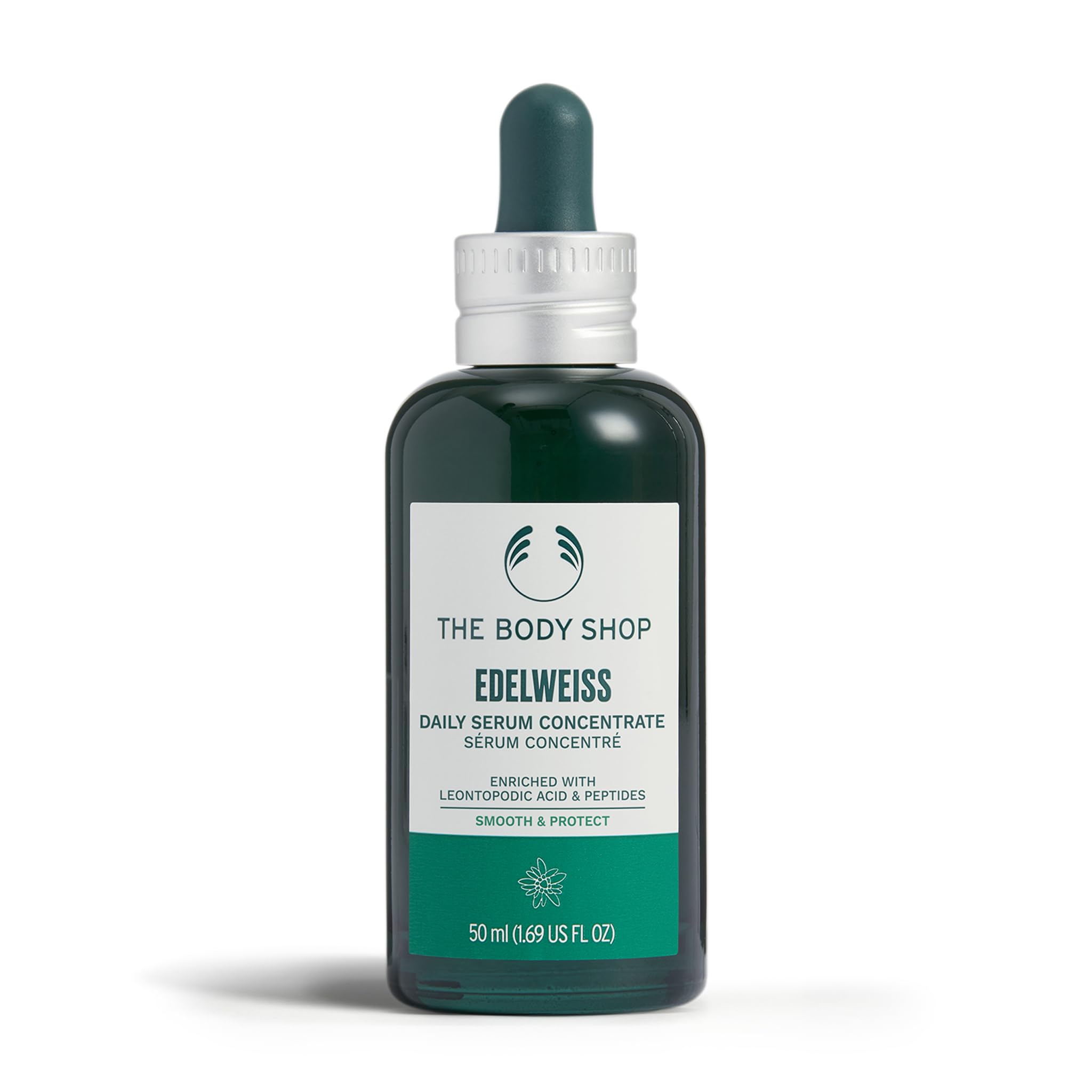 The Body Shop Edelweiss Daily Serum Concentrate – Hydrates and Refreshes Skin – Vegan – 50ml